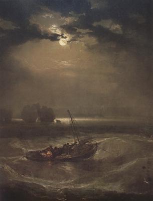 Joseph Mallord William Turner Fishermen at sea (mk31) France oil painting art